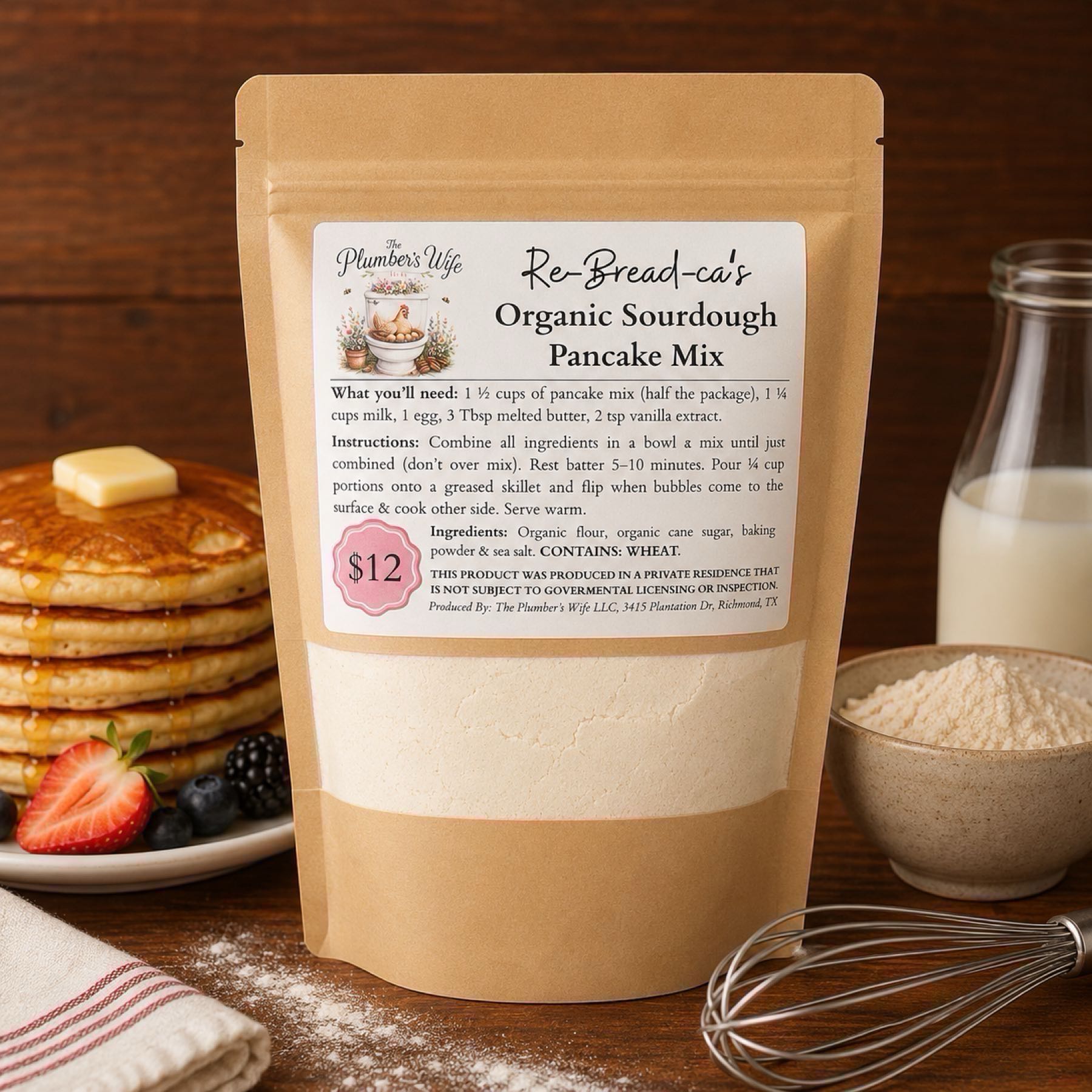Sourdough Pancake Mix