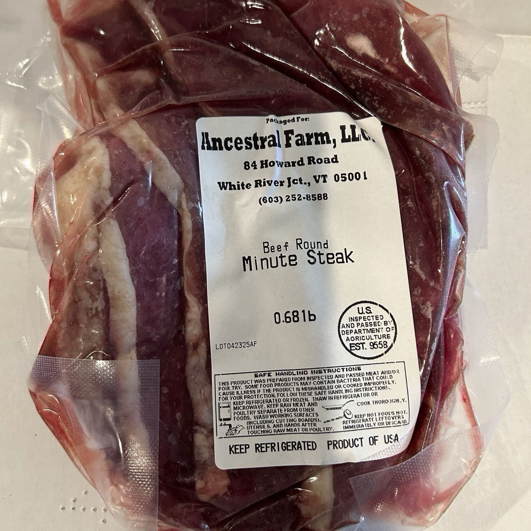 Minute Steak 