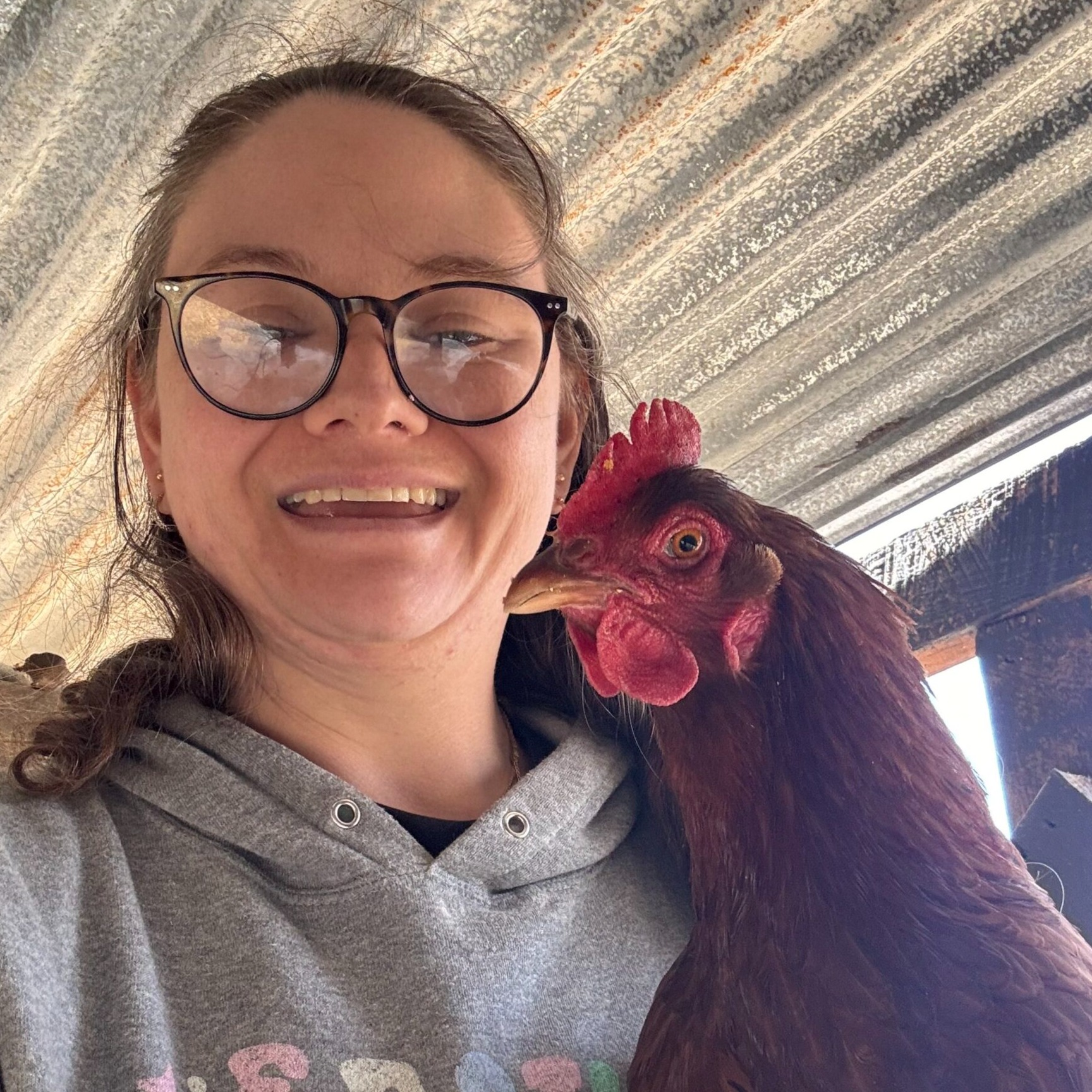 Katherine, farm owner at Mary Mel Farm