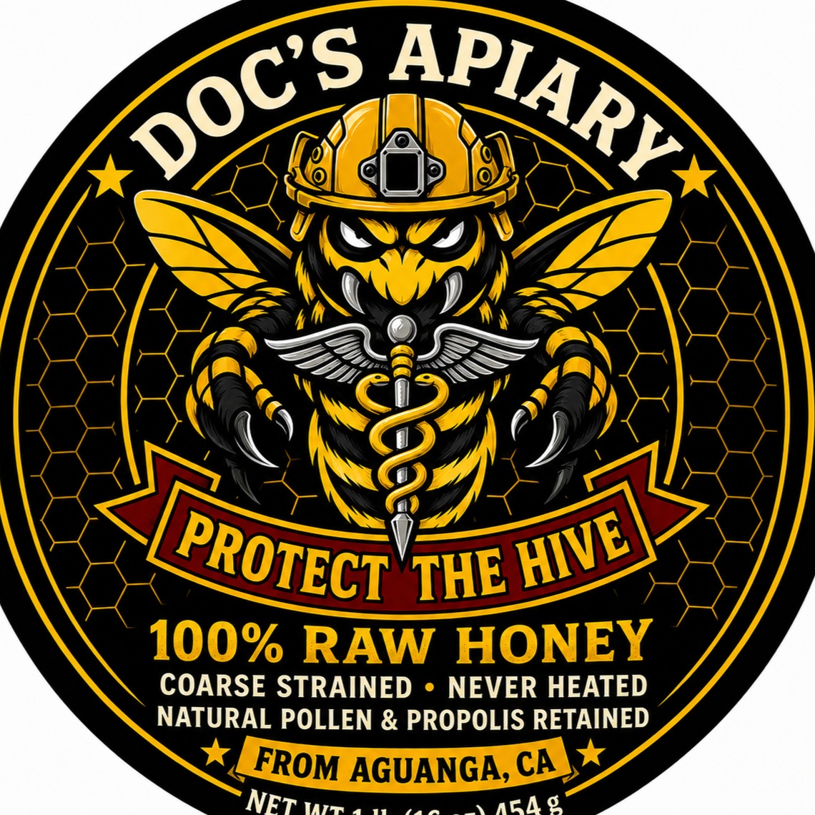 Jason Imbimbo, farm owner at Doc's Apiary 