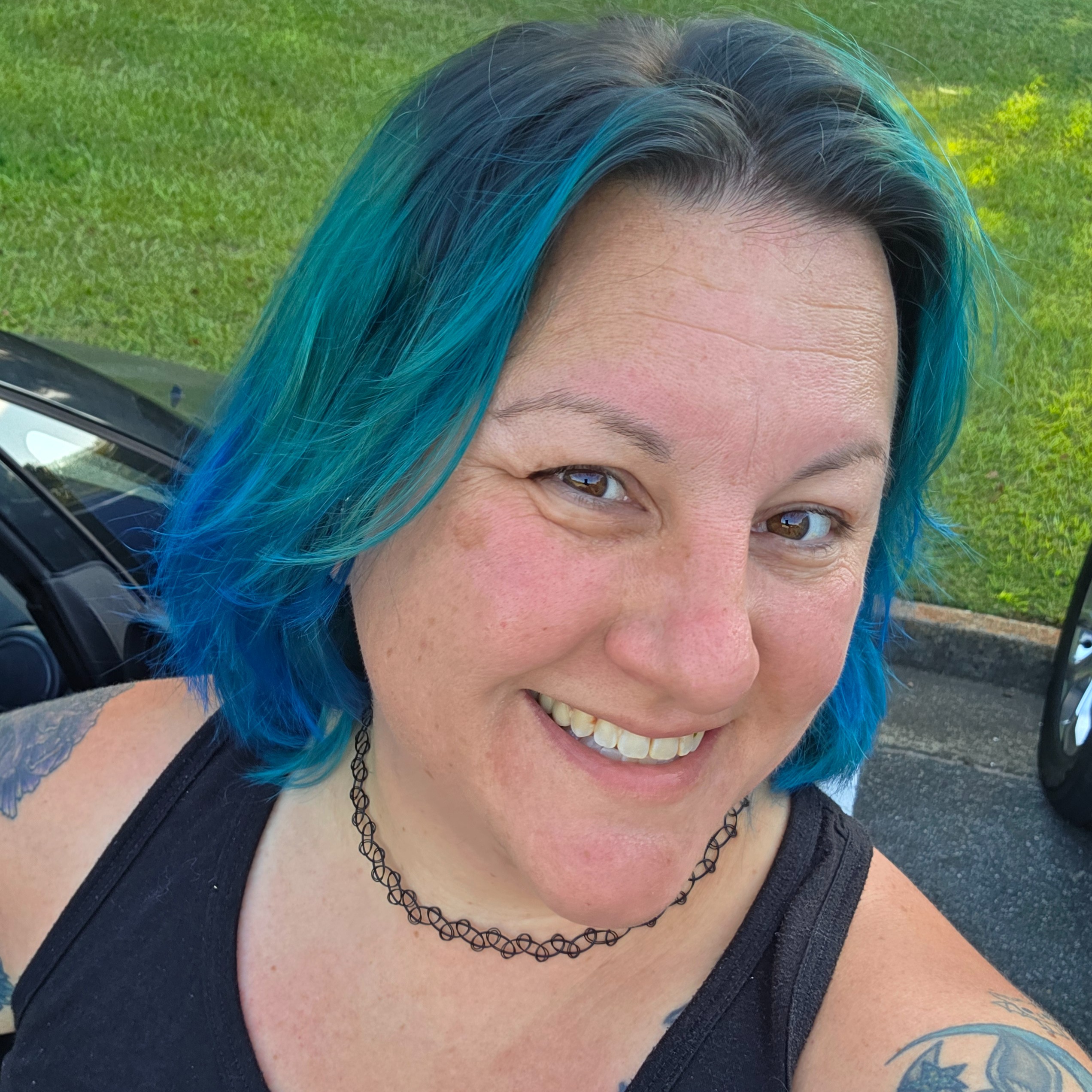 Georgie Simkins, farm owner at Mulberry Corners Farm 