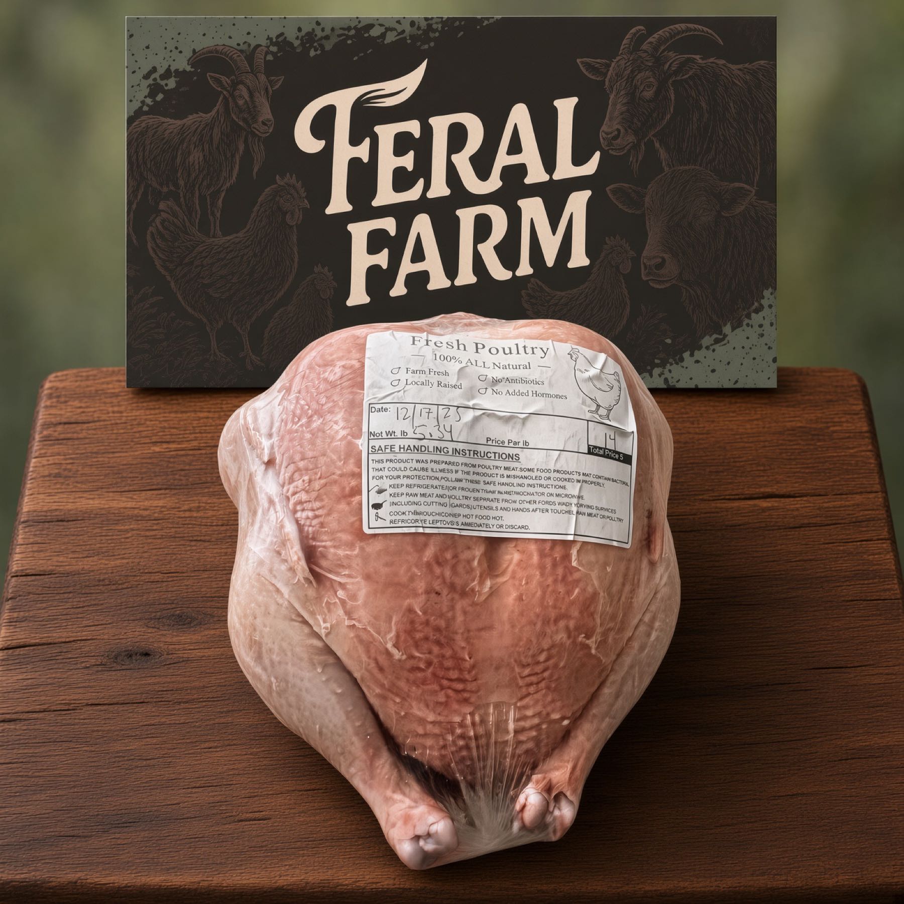 Blake, farm owner at Feral Farm