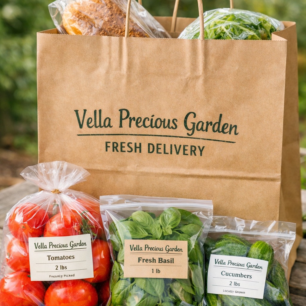 Novella, farm owner at Vella Precious Garden 