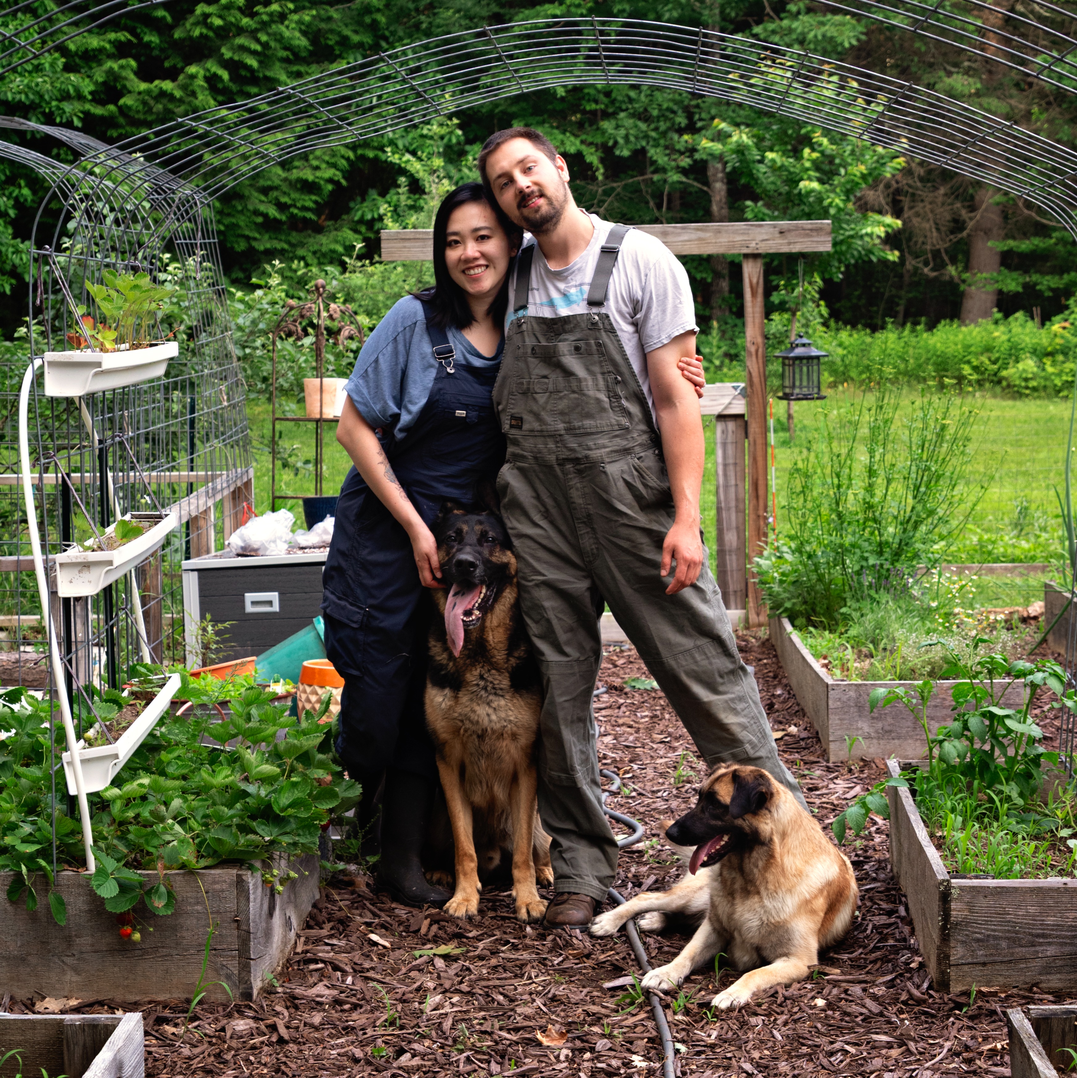 Vivian Liang, farm owner at Sunflower and Sage Farm
