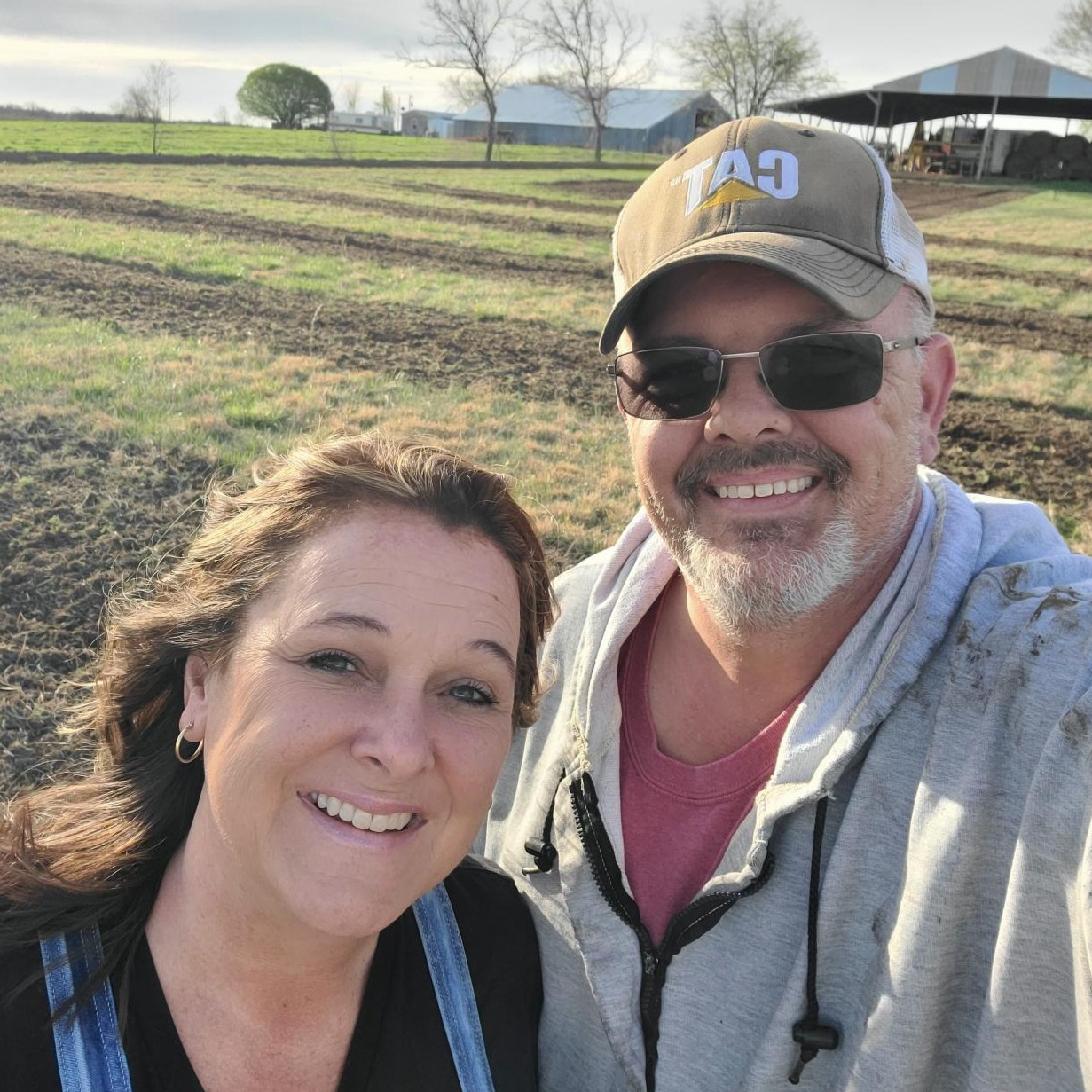 Buster & Candi Kellar, farm owner at K & V Farms