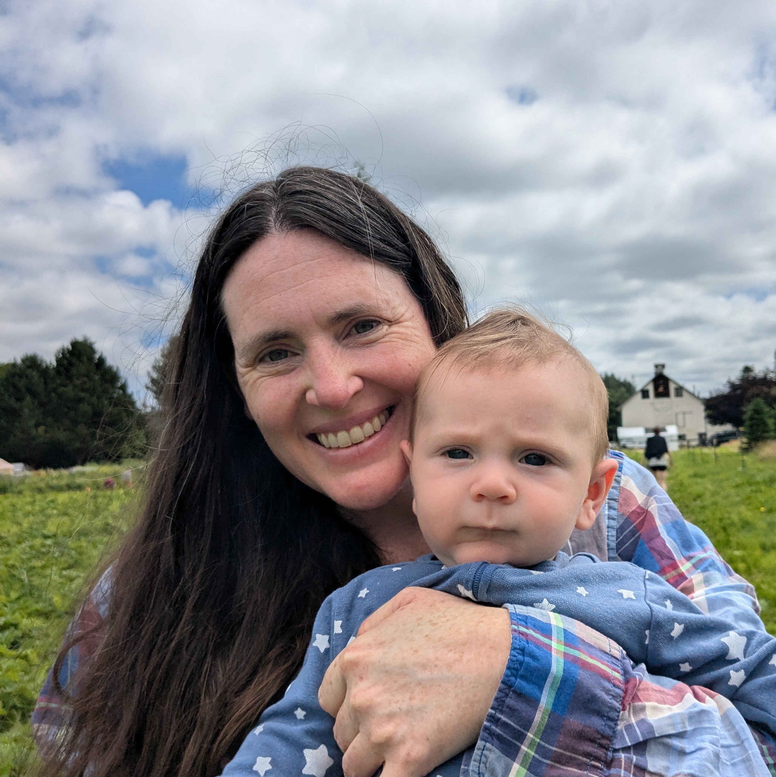 Ann Baker, farm owner at Ember Days Farm 