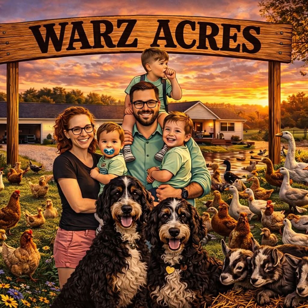 Zachary Wawrzyniak, farm owner at Warz Acres