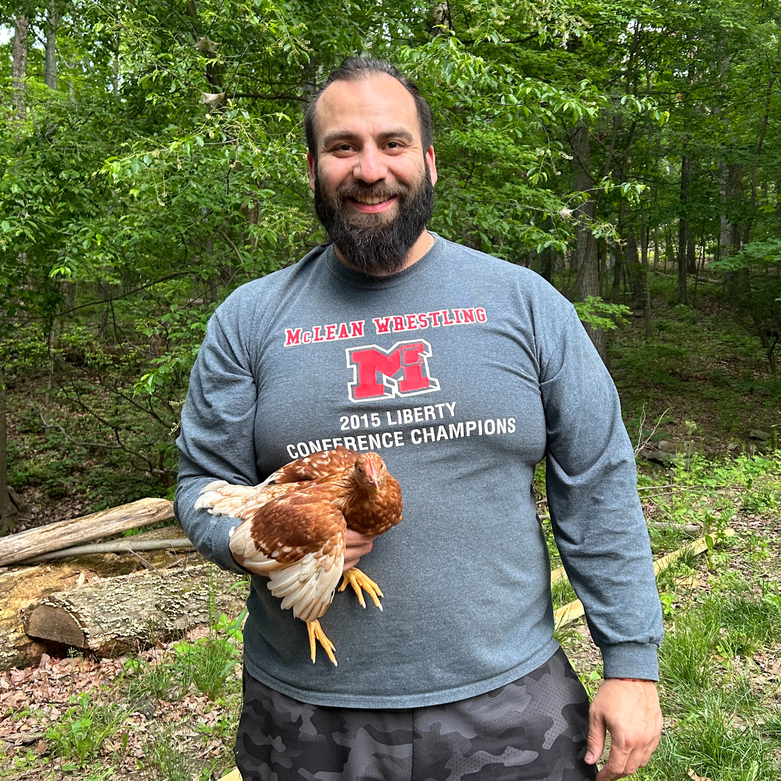 Tony and Corinne, farm owner at Seven Acres Farm, LLC