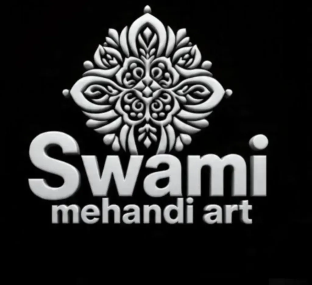 Swami mehandi art and nail art logo