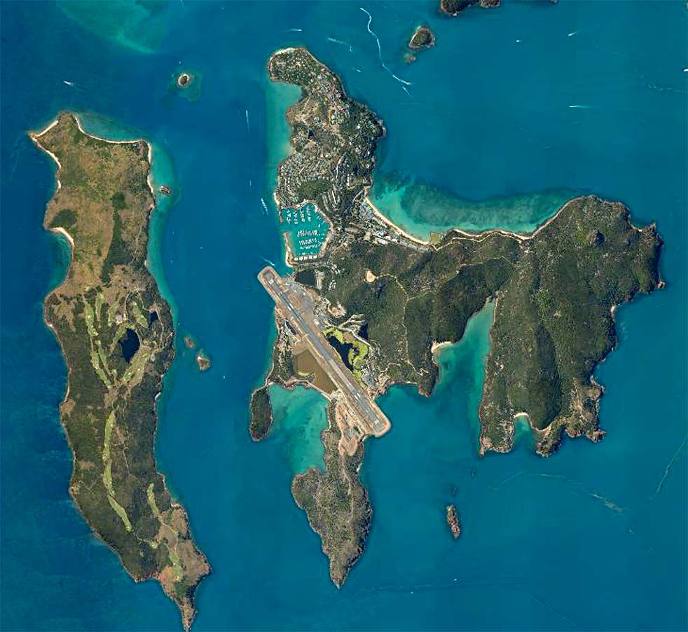 Whitsunday Islands Map