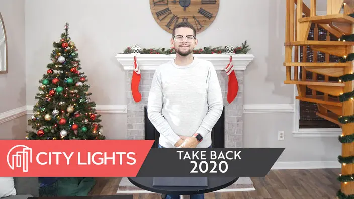 Cover image of the Take Back 2020 message.