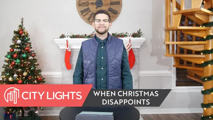 Cover image of the When Christmas Disappoints message.