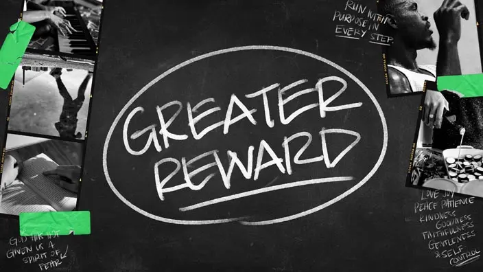 Graphic for the Greater Reward series
