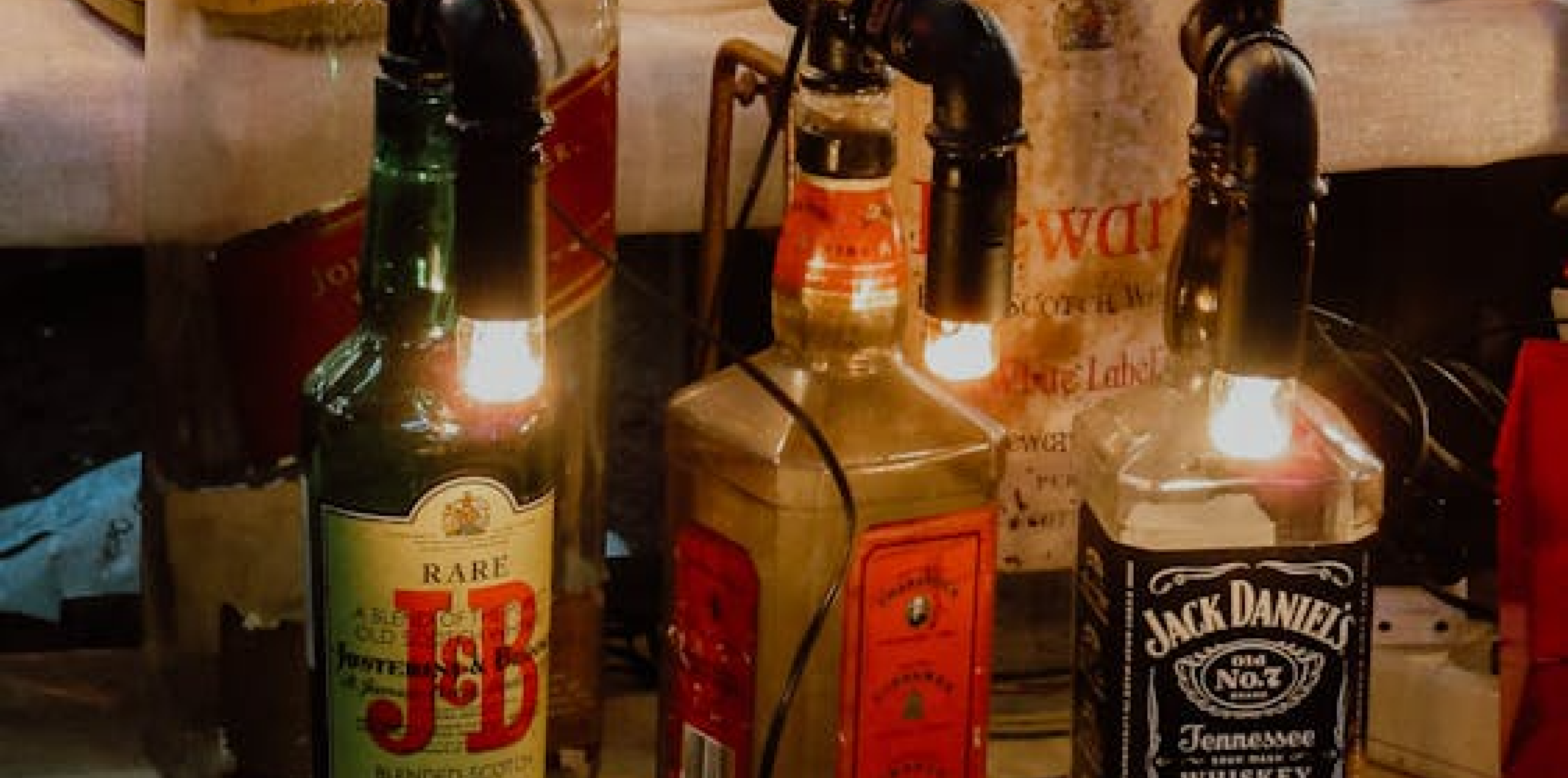 Make Your Own Bottle Lamp | Kopper Kreation