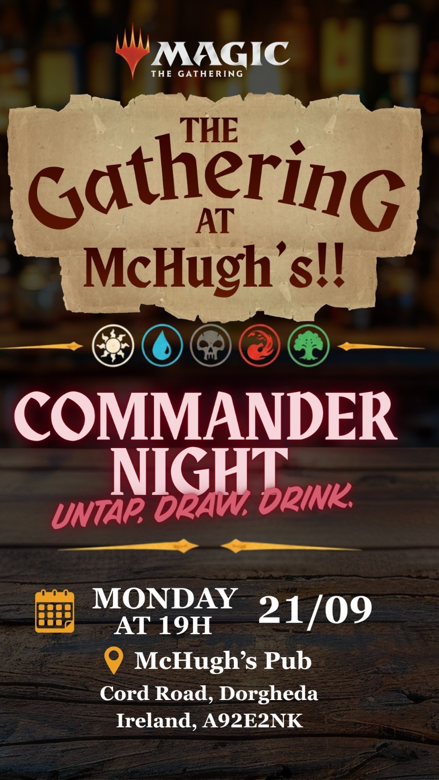 The Gathering at McHughs