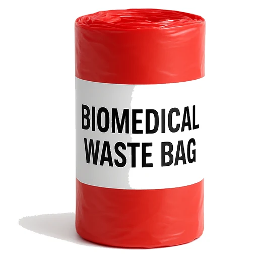 Biomedical Waste Bag in Cleaning Housekeeping on Vobido