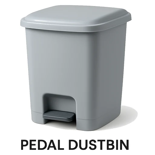 Pedal Dustbin in Cleaning Housekeeping on Vobido