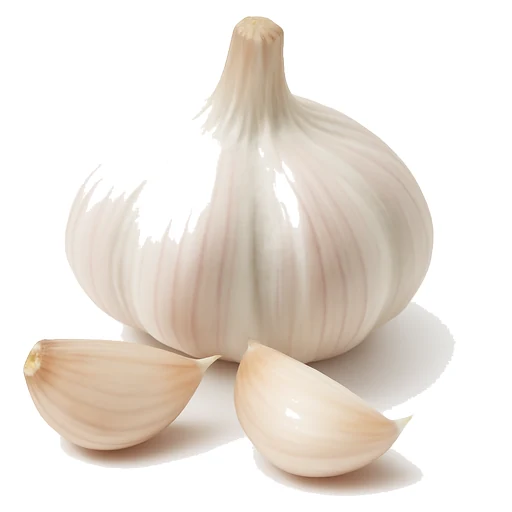 Garlic in Fruits Vegetables on Vobido