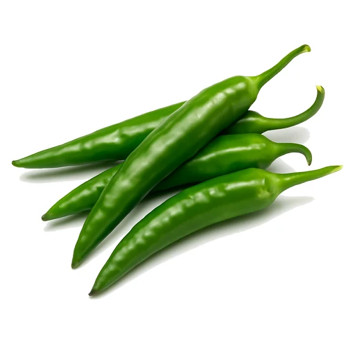 Green Chilli in Fruits Vegetables on Vobido