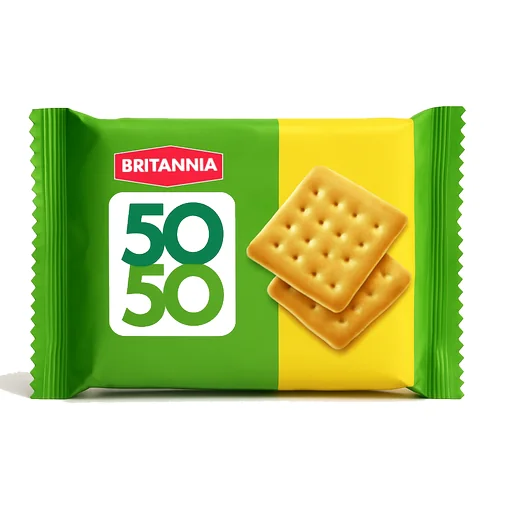 Britannia 50 50 in Grocery Kirana on Vobido