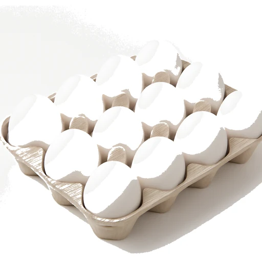 White Eggs in Meat Seafood on Vobido