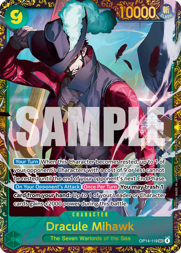 Dracule Mihawk (OP14-119_c1)