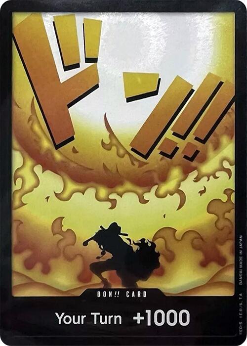 DON!! Card (Ace) (Devil Fruits Collection Vol. 2) (Don!!Card_Ace_DFCV2)