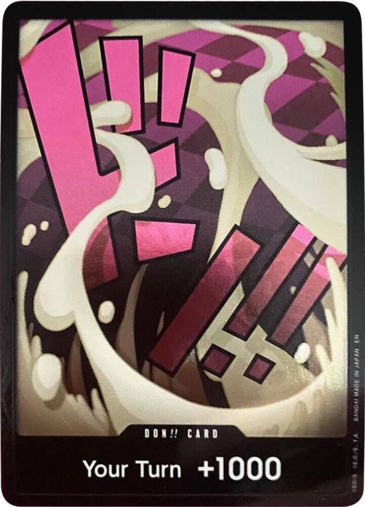 DON!! Card (Katakuri) (Double Pack Set Vol. 7) - A Fist of Divine Speed (OP11) (Don!!_dp7_Katakuri)