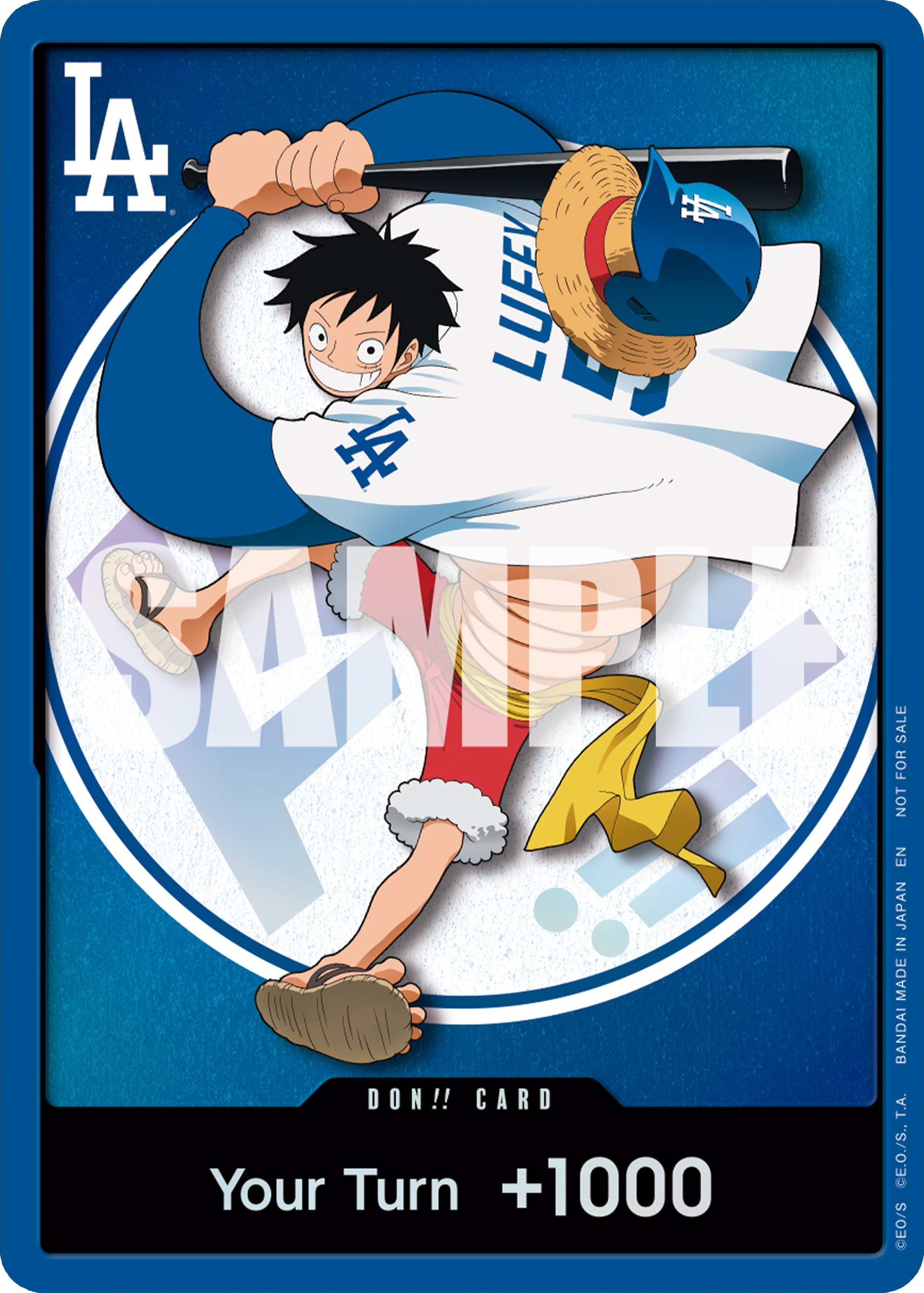Don!! Card (Dodgers) (Don!!_Dodgers_Luffy)