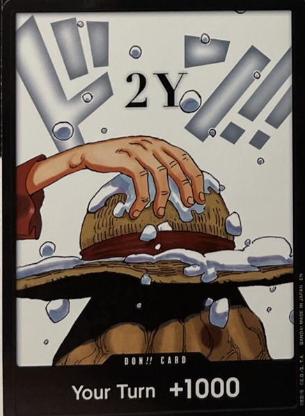 DON!! Card (2Y) (Double Pack Set Vol. 8) - Legacy of the Master (OP12) (Don!!_dp08_2y)