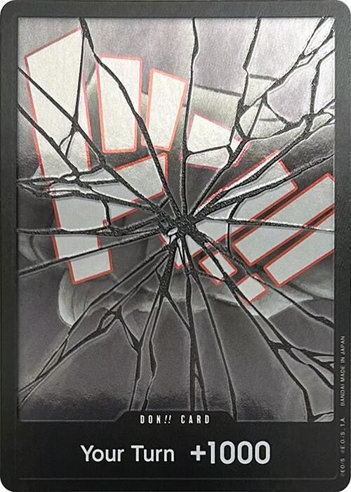 DON!! Card (Shattered) (Double Pack Set Vol. 5) - Two Legends (OP08) (Don!_op08_shattered)