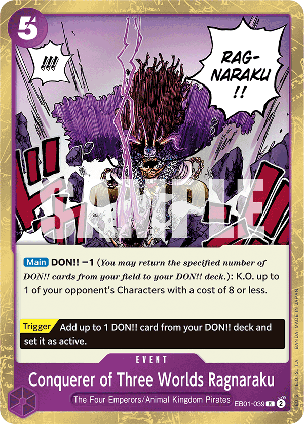 Conquerer of Three Worlds Ragnaraku (EB01-039)