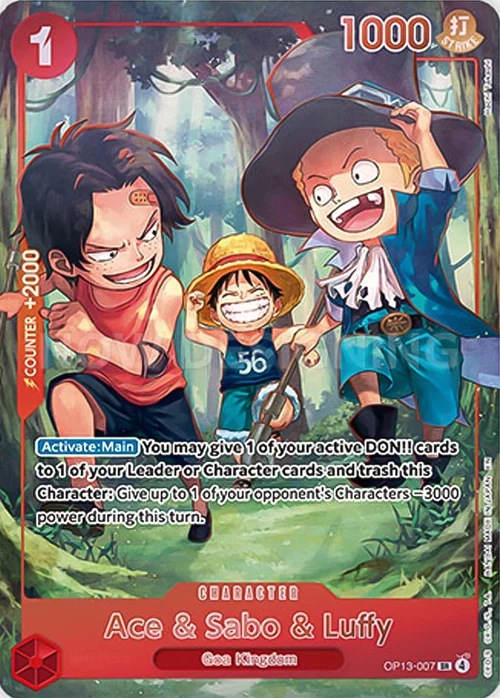 Ace & Sabo & Luffy (OP13-007_c2)