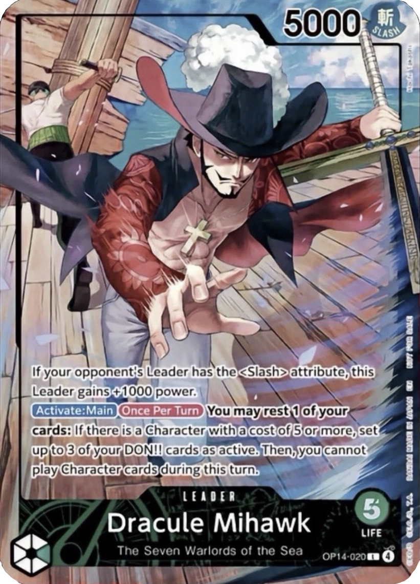 Dracule Mihawk (OP14-020_c1)