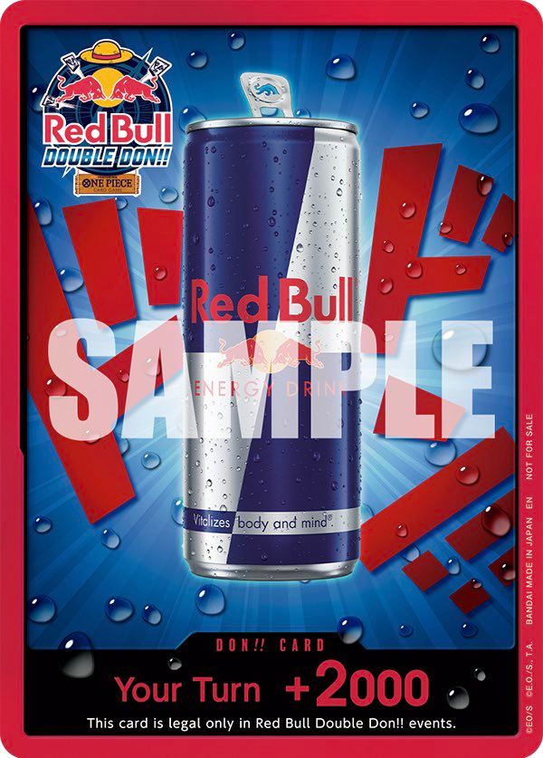 DON!! Card - Red Bull Double Don!! (Don!!_RedBull)