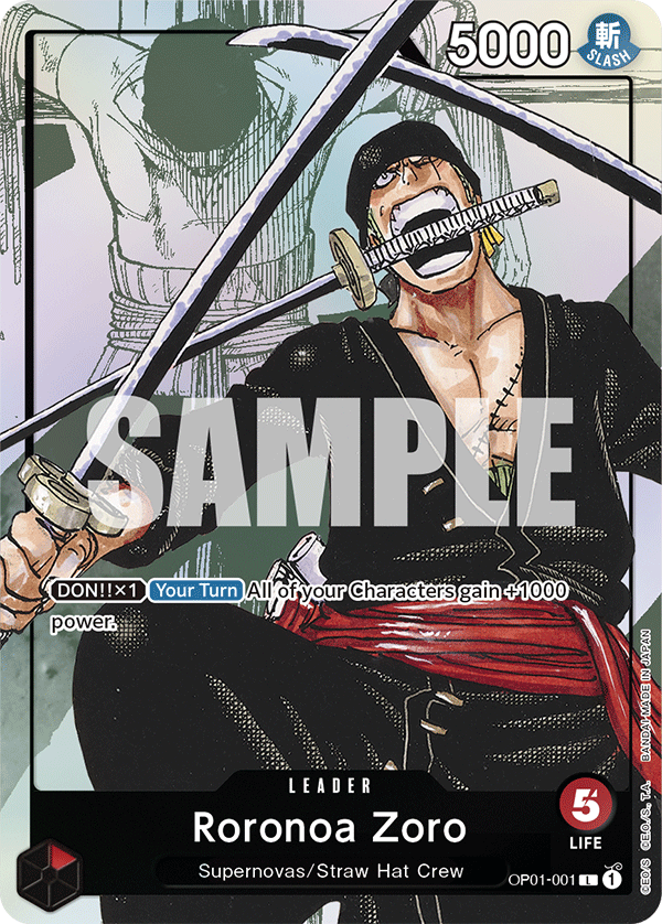 Roronoa Zoro (OP01-001_p2)