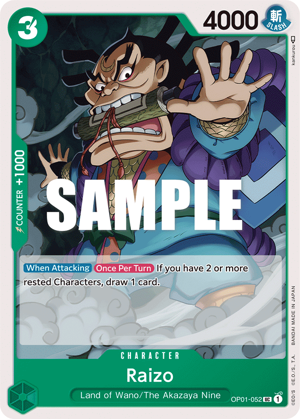 Raizo (OP01-052)