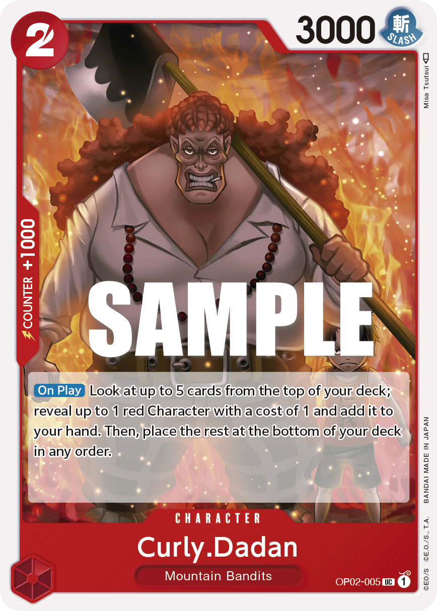 Curly.Dadan (OP02-005)