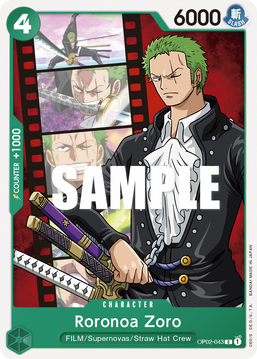 Roronoa Zoro (OP02-043)