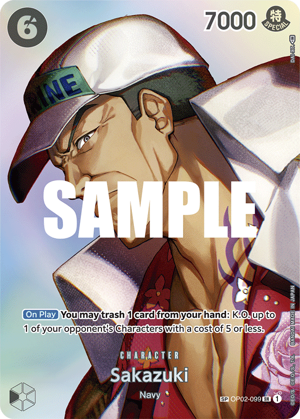 Sakazuki (OP02-099_p2)