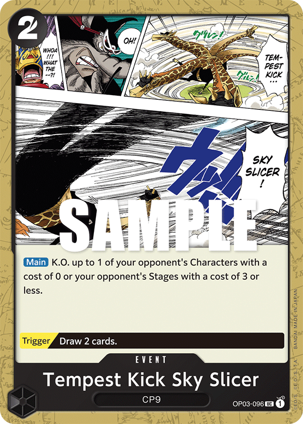 Tempest Kick Sky Slicer (OP03-096)