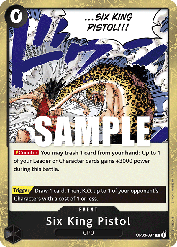 Six King Pistol (OP03-097)