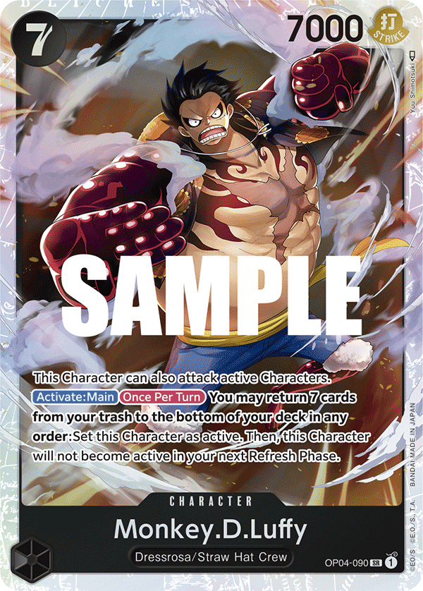 Monkey.D.Luffy (OP04-090)