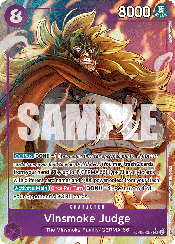 Vinsmoke Judge (OP06-062_p1)