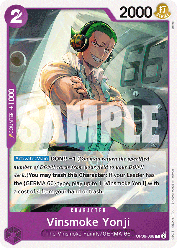 Vinsmoke Yonji (OP06-066)