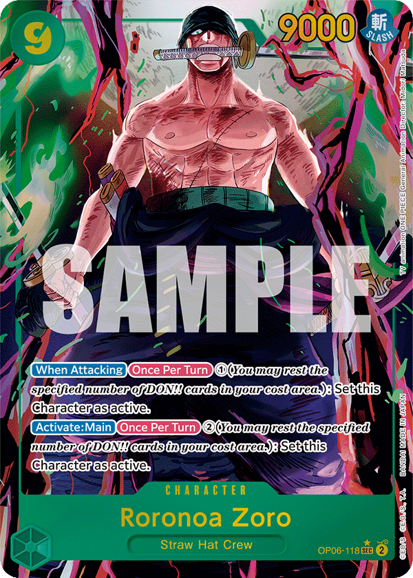 Roronoa Zoro (OP06-118_p1)