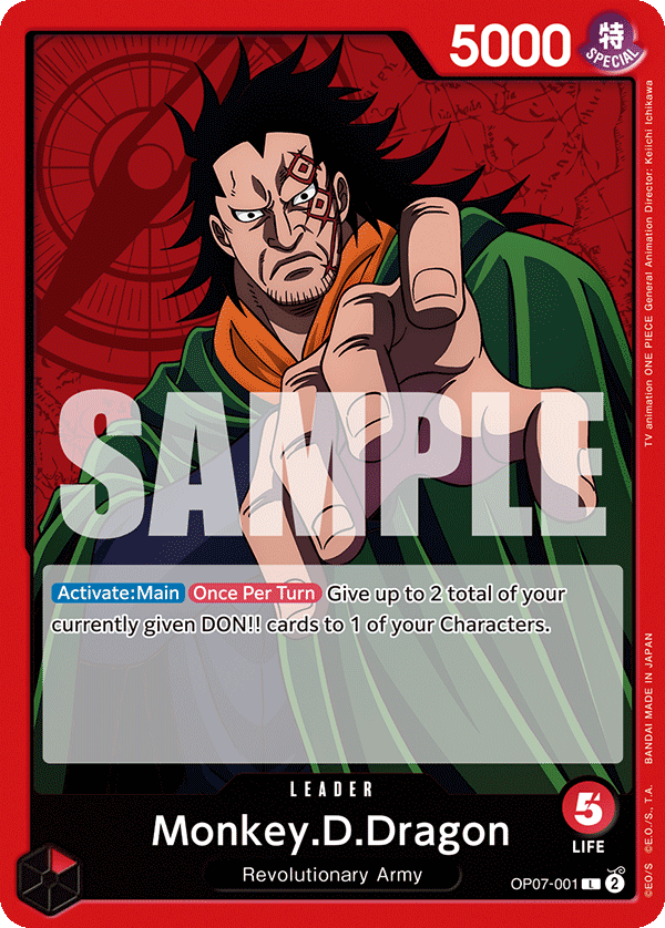 Monkey.D.Dragon (OP07-001)