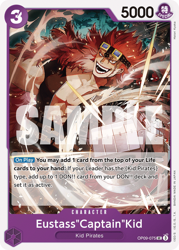 Eustass"Captain"Kid (OP09-075)