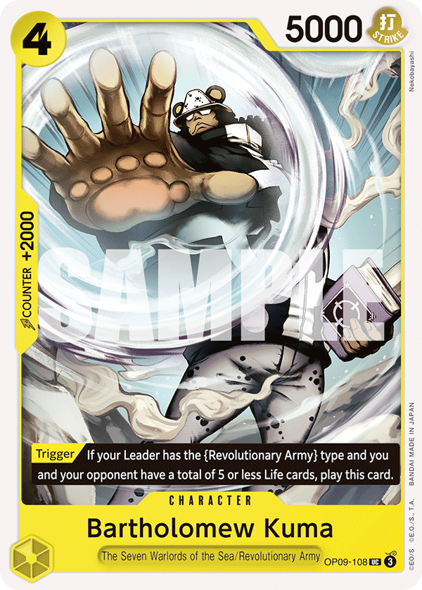 Bartholomew Kuma (OP09-108)