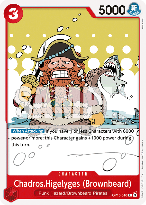 Chadros.Higelyges (Brownbeard) (OP10-010)